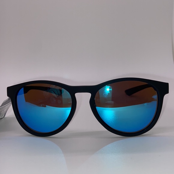 Polarized BLUE LENS W/BLACK FRAME Sunglasses. NWT - Picture 7 of 16